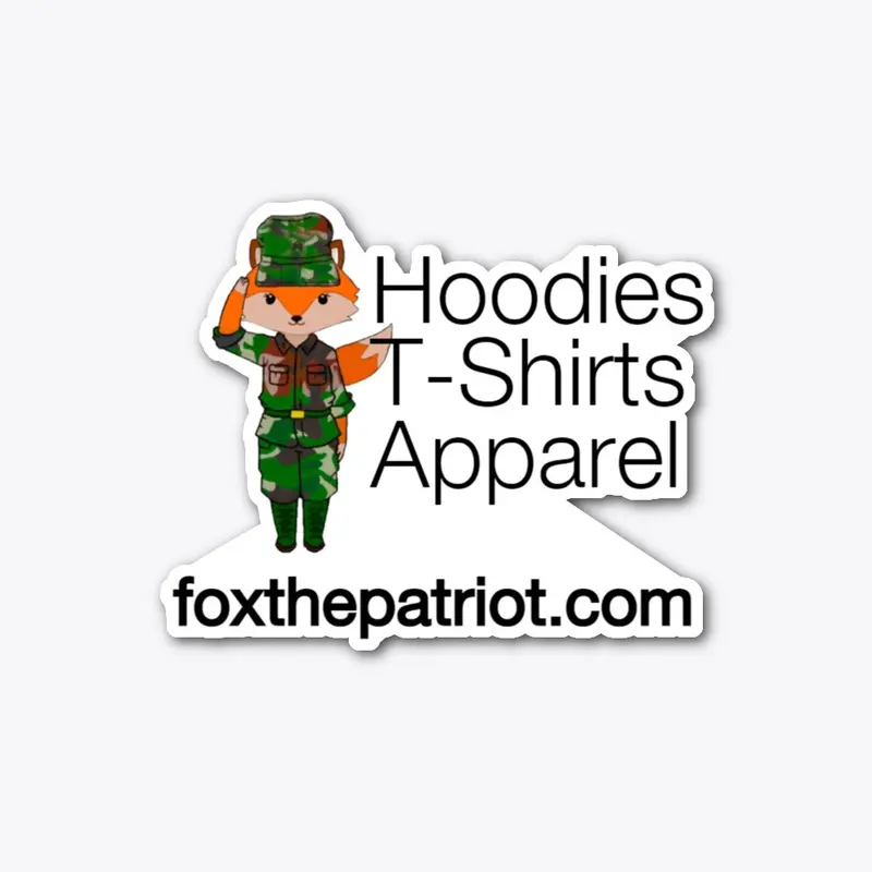 Fox the Patriot promotion merch